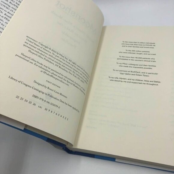 Moonshot Inside Pfizer's Nine Month Race to Make The Impossible Possible Book - Picture 8 of 10